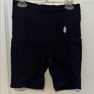 FP Movement by Free People Black Bike Shorts